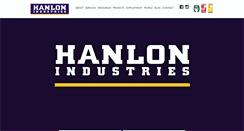 Desktop Screenshot of hanlonindustries.com.au